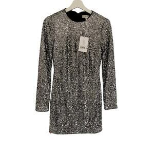 $798 FRAME Sequined Bodycon Mini Dress NWT